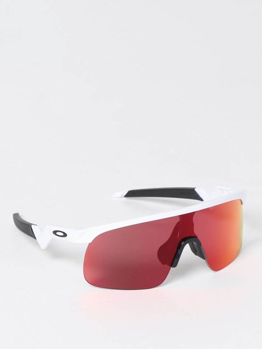 Giglio Man Sunglasses White Oakley GOOFASH