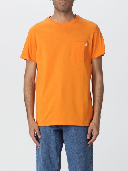 Giglio - Man T-Shirt - Orange - K-Way GOOFASH