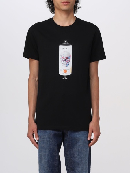 Giglio - Man T-Shirt in Black by Paul Smith GOOFASH