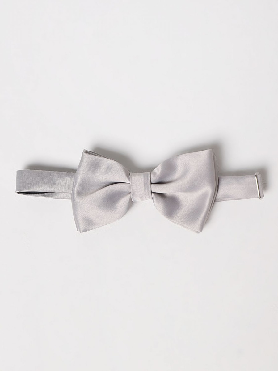 Giglio - Man White Bow Tie by Tagliatore GOOFASH