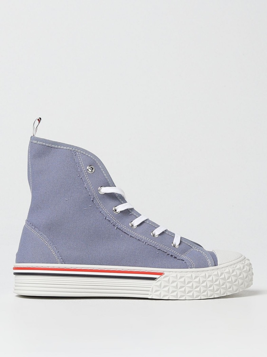 Giglio Men Blue Trainers by Thom Browne GOOFASH