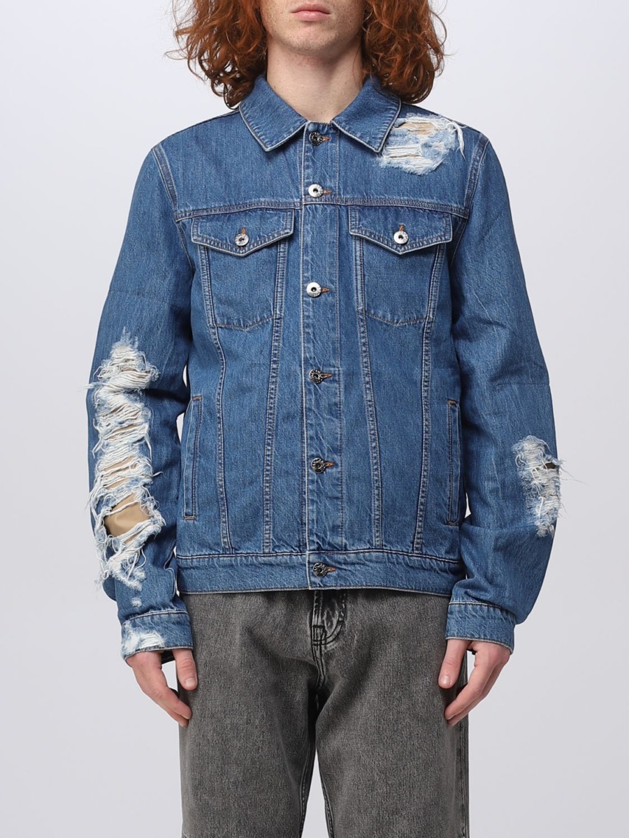 Giglio Men Jacket in Blue by Jw Anderson GOOFASH