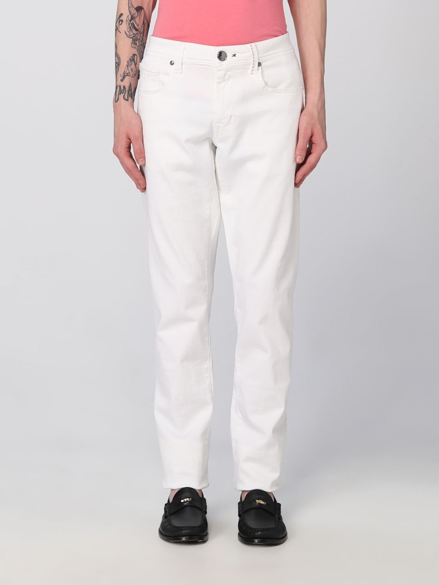 Giglio - Men Jeans in White from Tramarossa GOOFASH