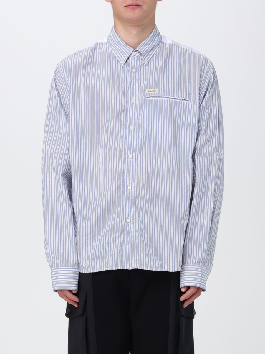 Giglio - Men Striped Shirt by Dsquared2 GOOFASH