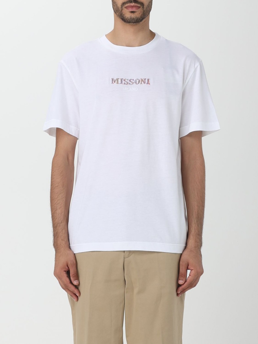 Giglio - Men T-Shirt - White GOOFASH
