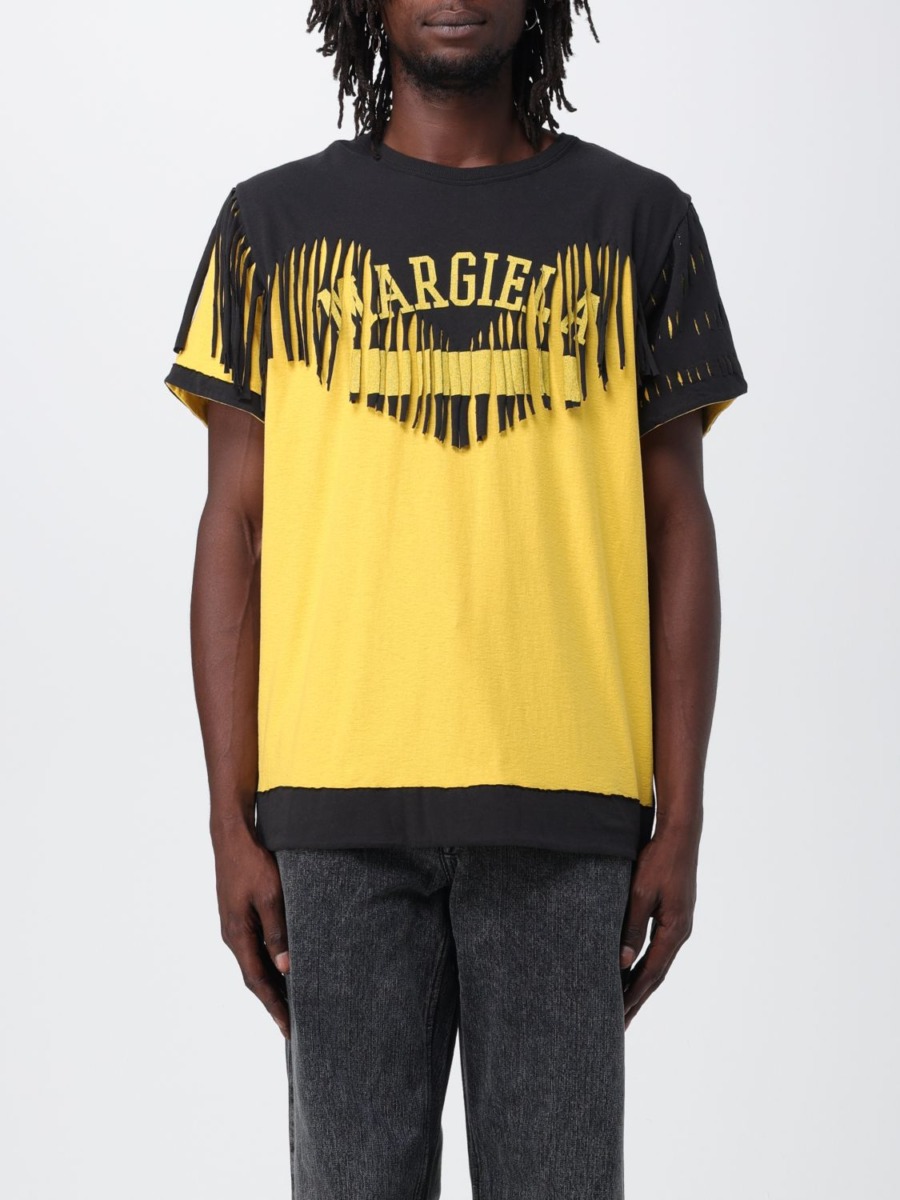 Giglio - Men T-Shirt in Yellow - Maison Margiela GOOFASH