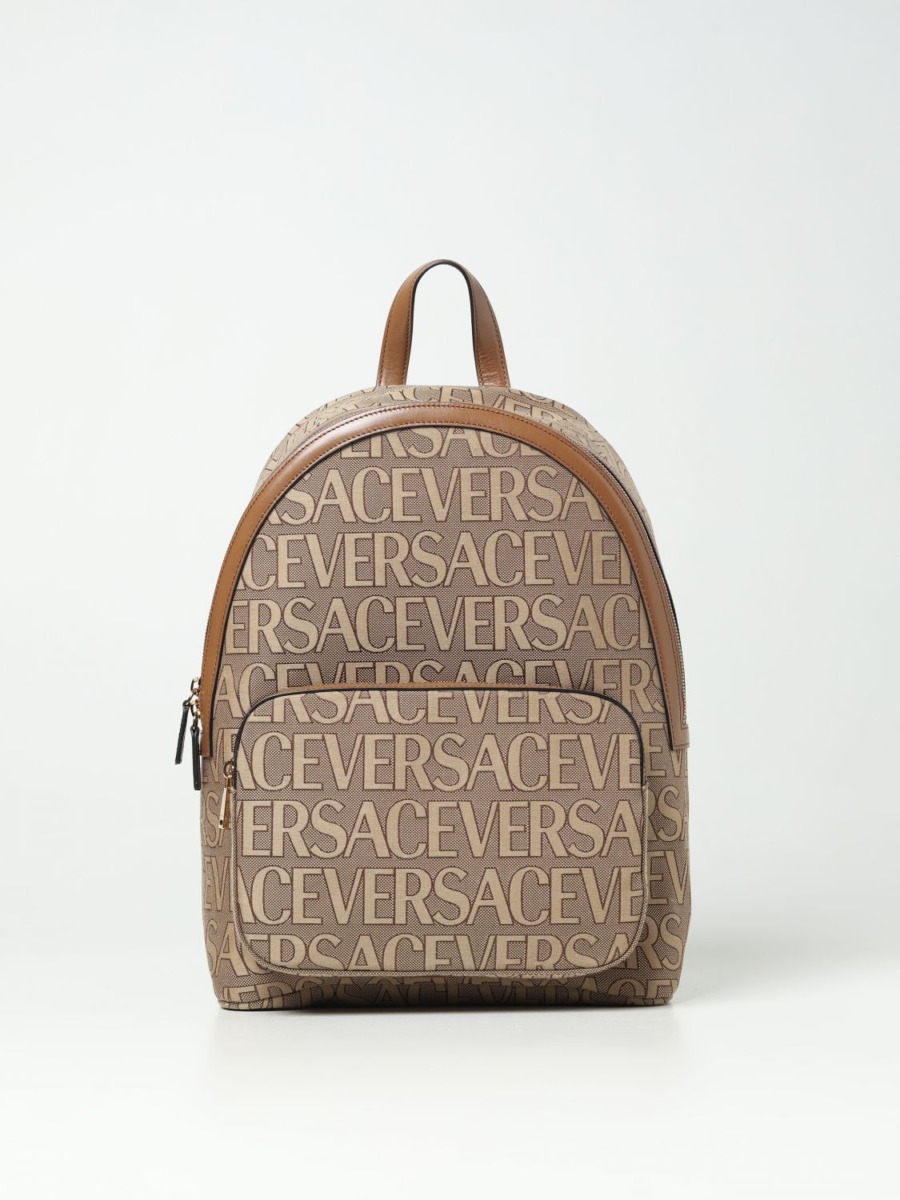 Giglio Men's Backpack Sand from Versace GOOFASH