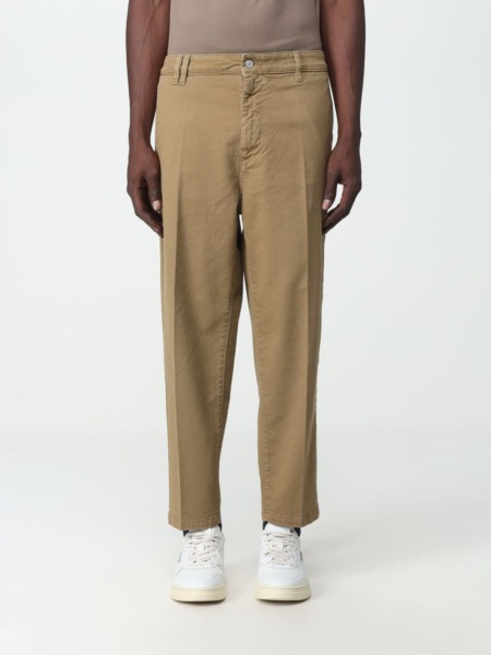 Giglio Mens Beige Trousers by Cycle GOOFASH
