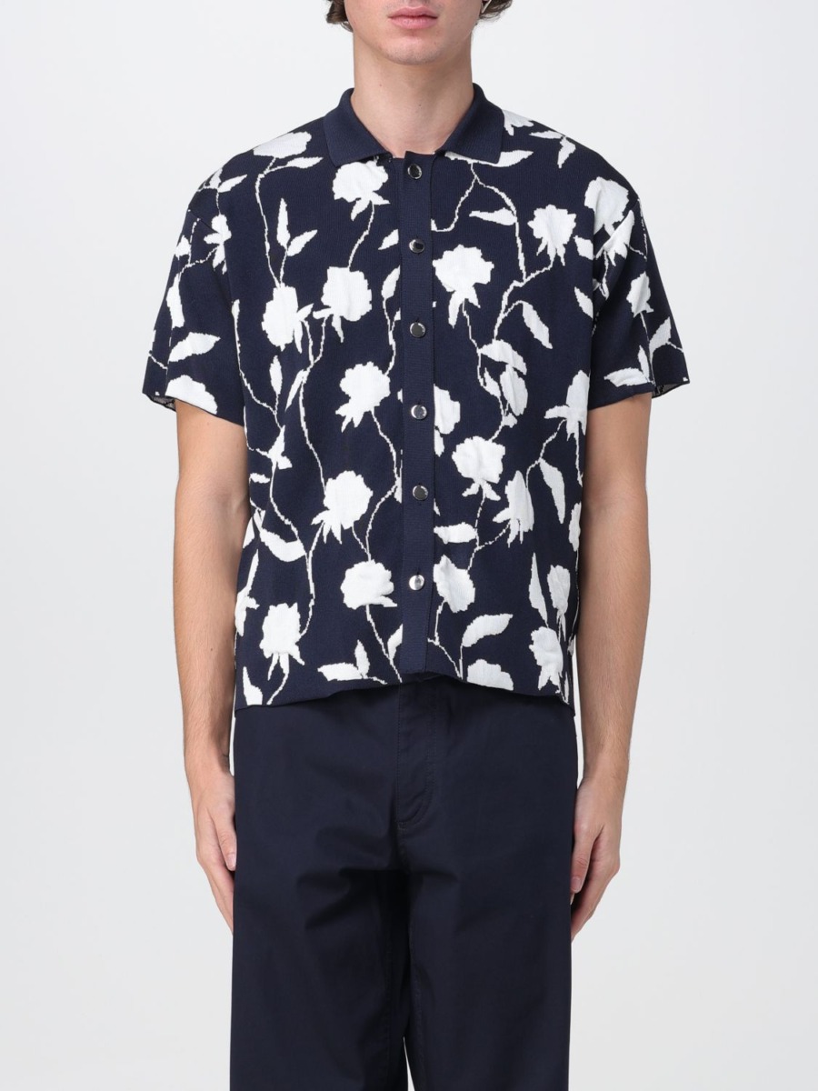 Giglio Mens Blue Shirt from Jacquemus GOOFASH