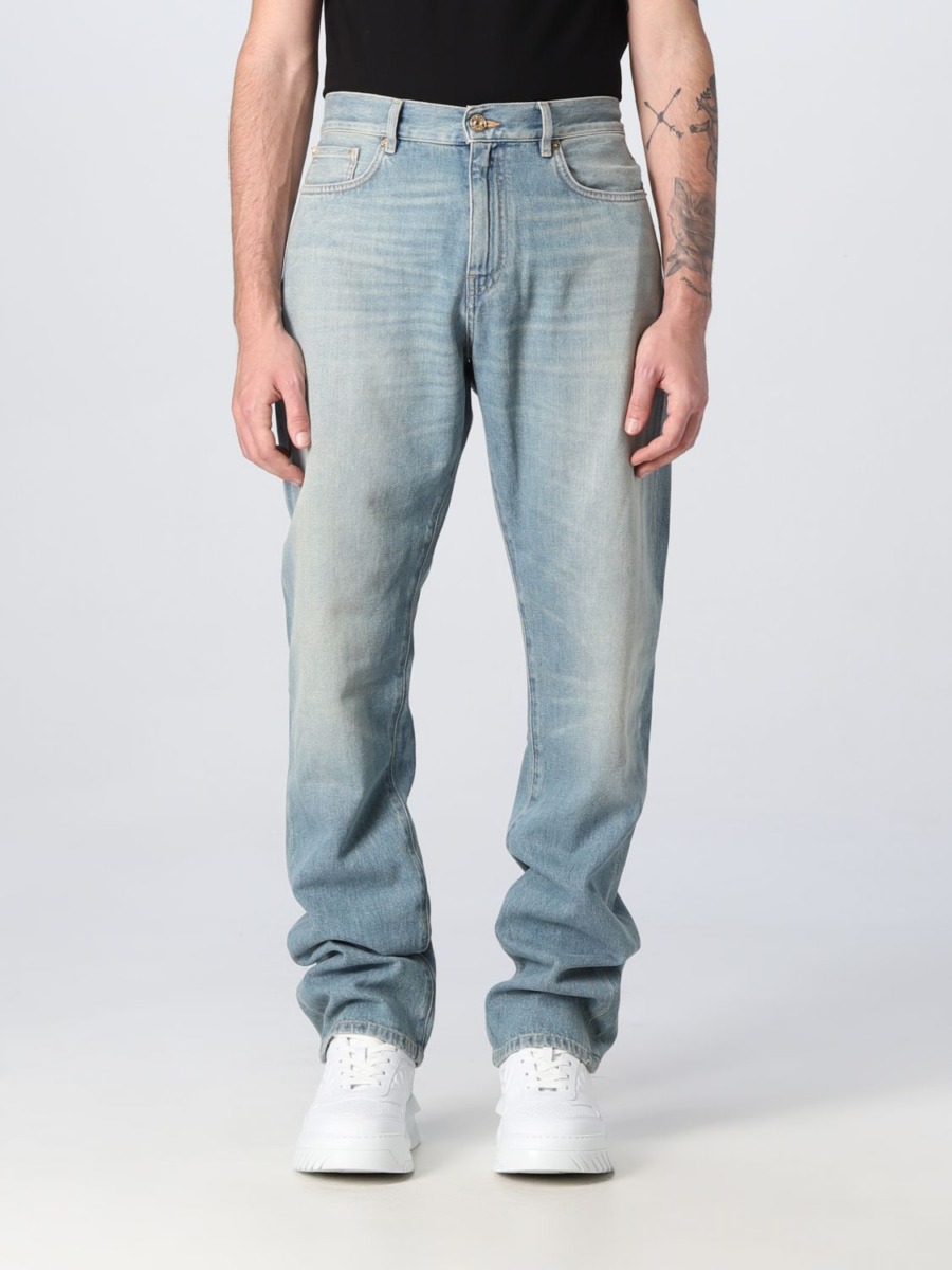 Giglio - Mens Jeans in Blue by Versace GOOFASH