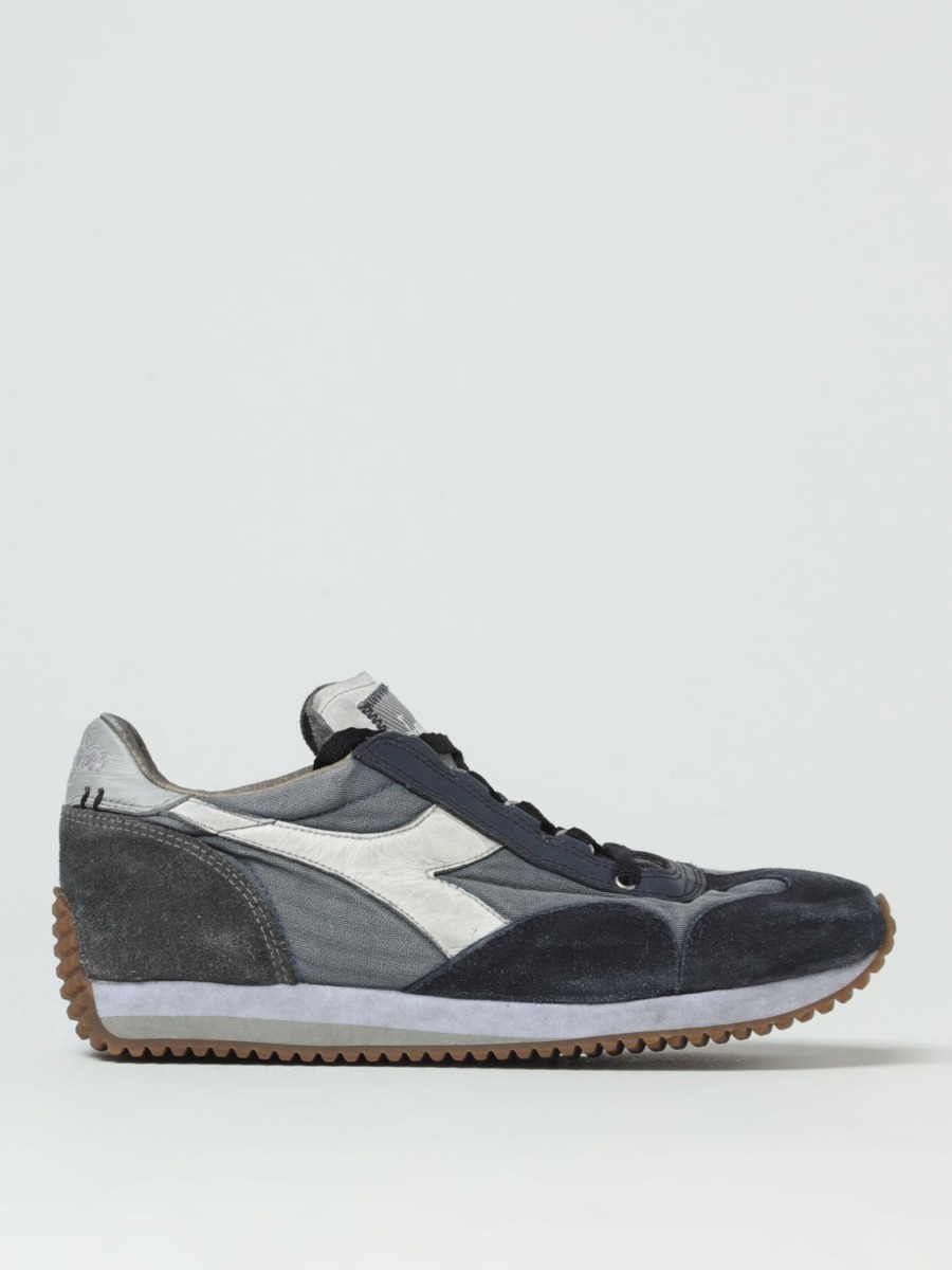 Giglio Mens Trainers Blue by Diadora Heritage GOOFASH