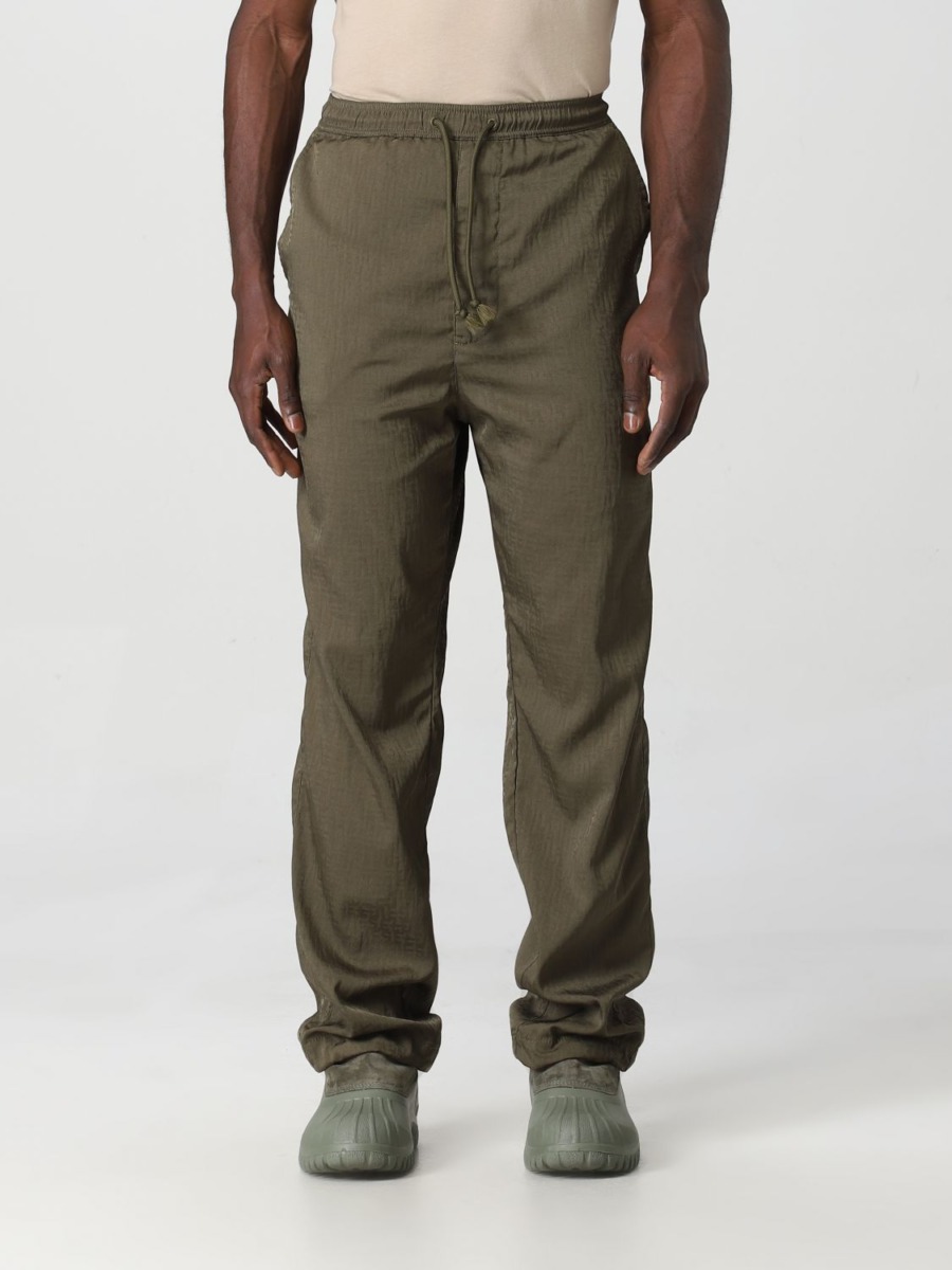Giglio Men's Trousers in Green from Diesel GOOFASH