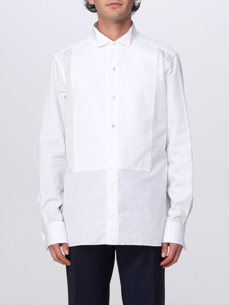 Giglio - Mens White Shirt from Zegna GOOFASH