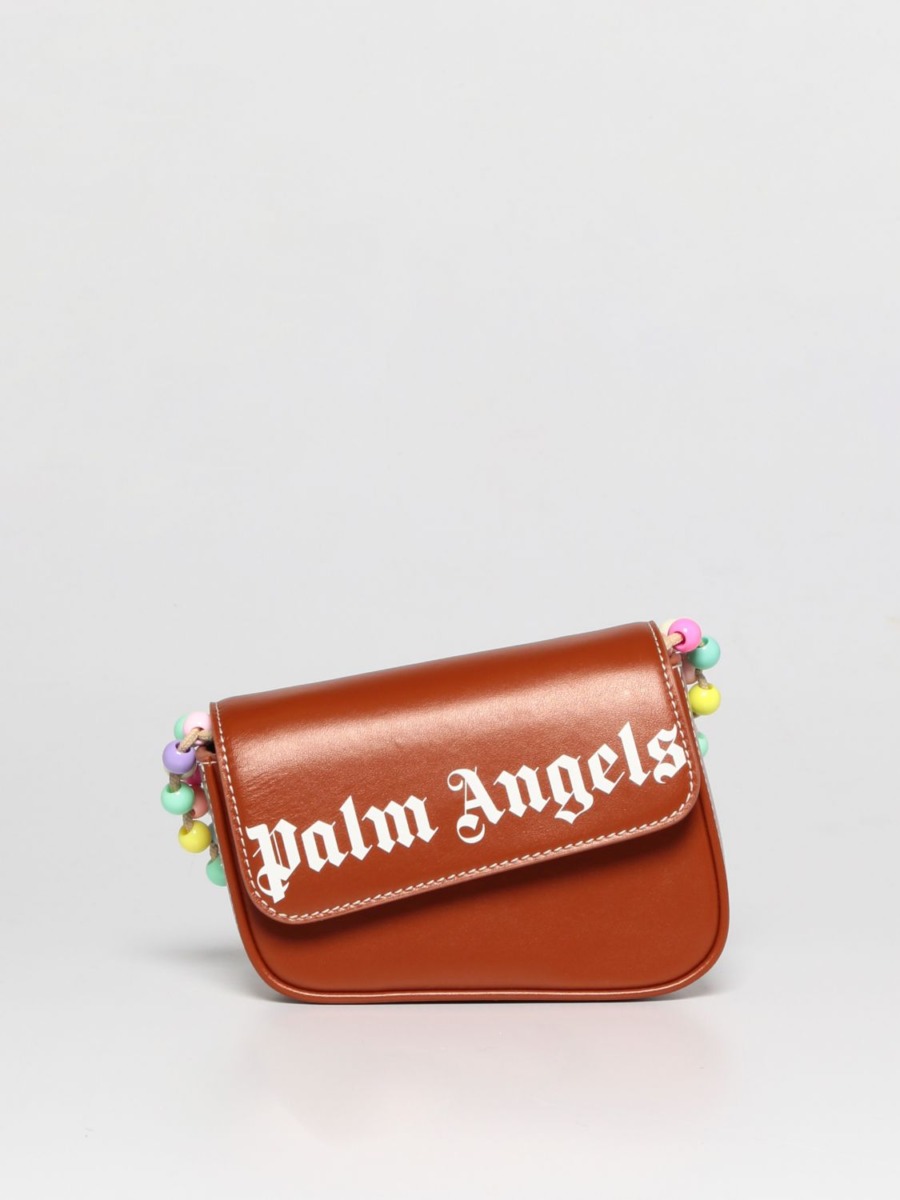 Giglio - Mini Bag in Brown - Palm Angels Woman GOOFASH