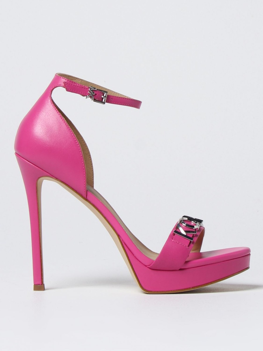 Giglio Pink Heeled Sandals GOOFASH