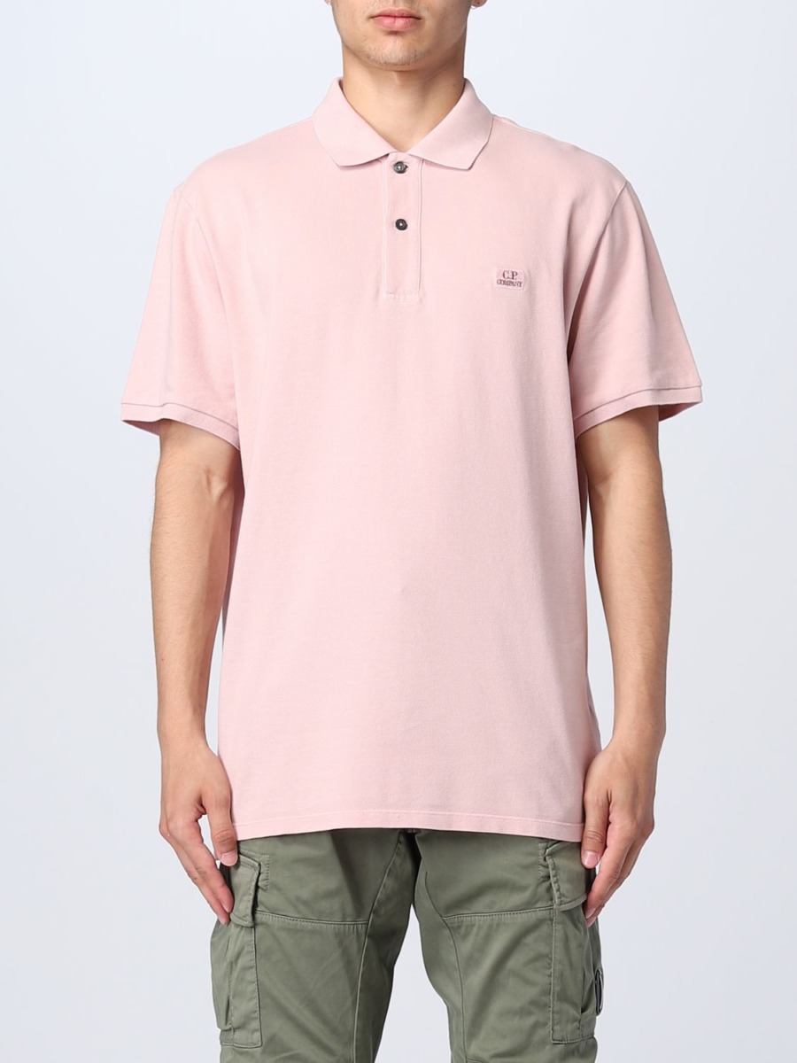 Giglio - Pink Poloshirt C.P. Company GOOFASH
