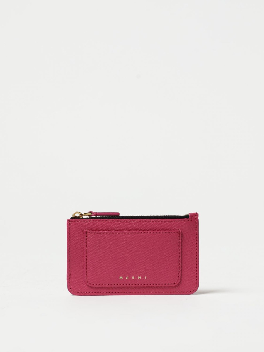 Giglio - Pink Wallet by Marni GOOFASH