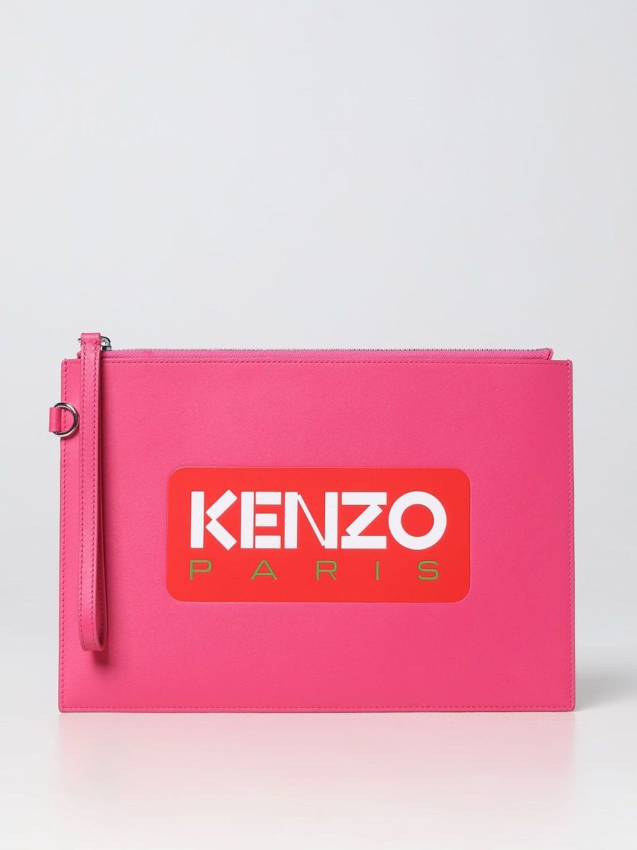 Giglio - Pink - Woman Clutches - Kenzo GOOFASH
