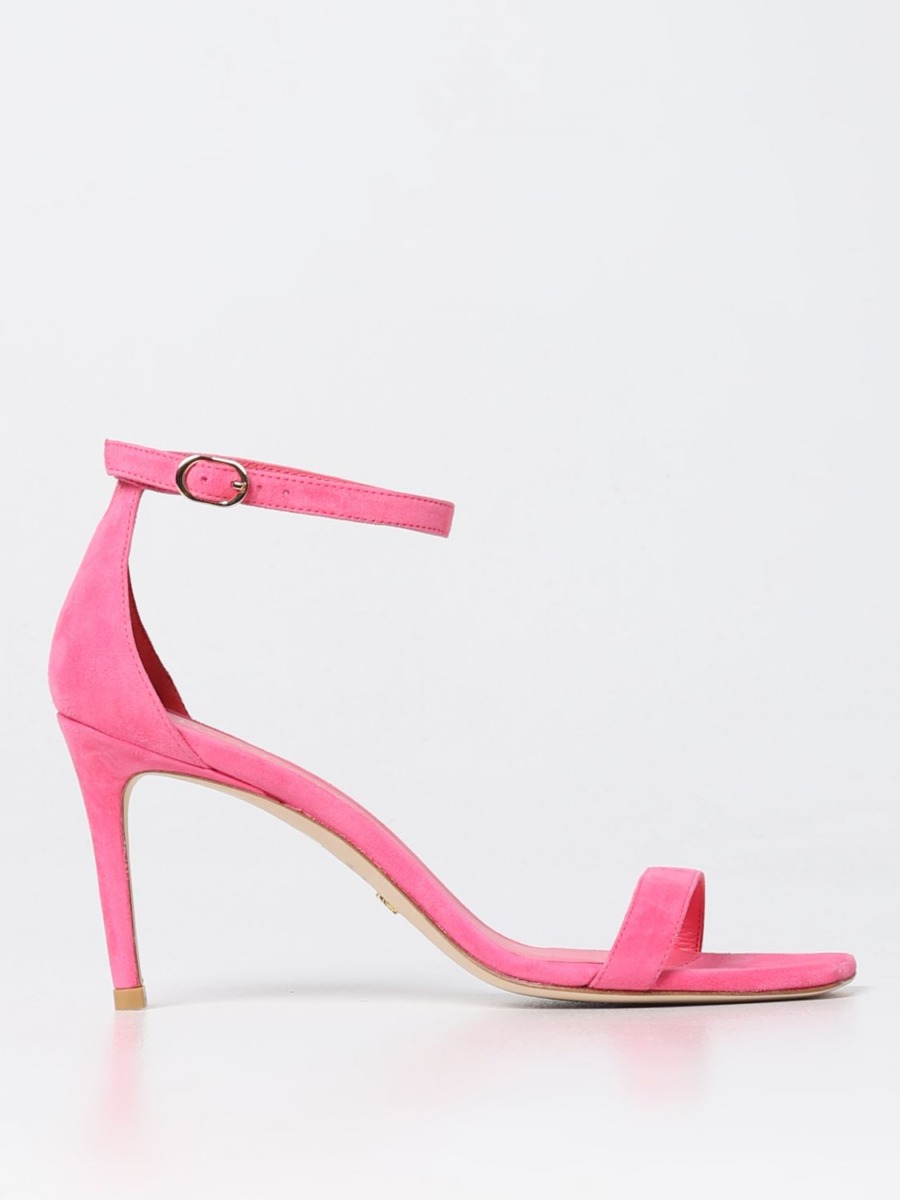 Giglio - Pink Womens Heeled Sandals Stuart Weitzman GOOFASH
