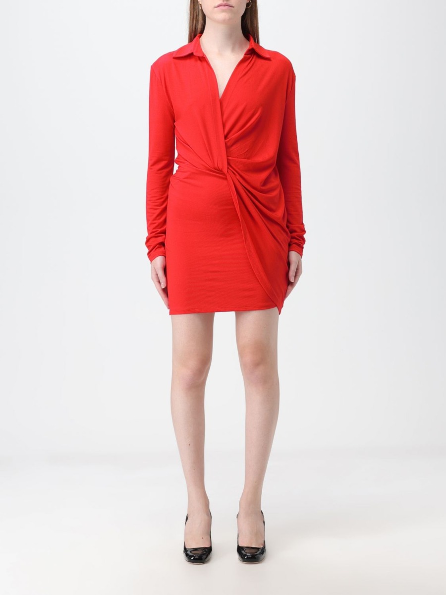 Giglio Red Dress by Jacquemus GOOFASH