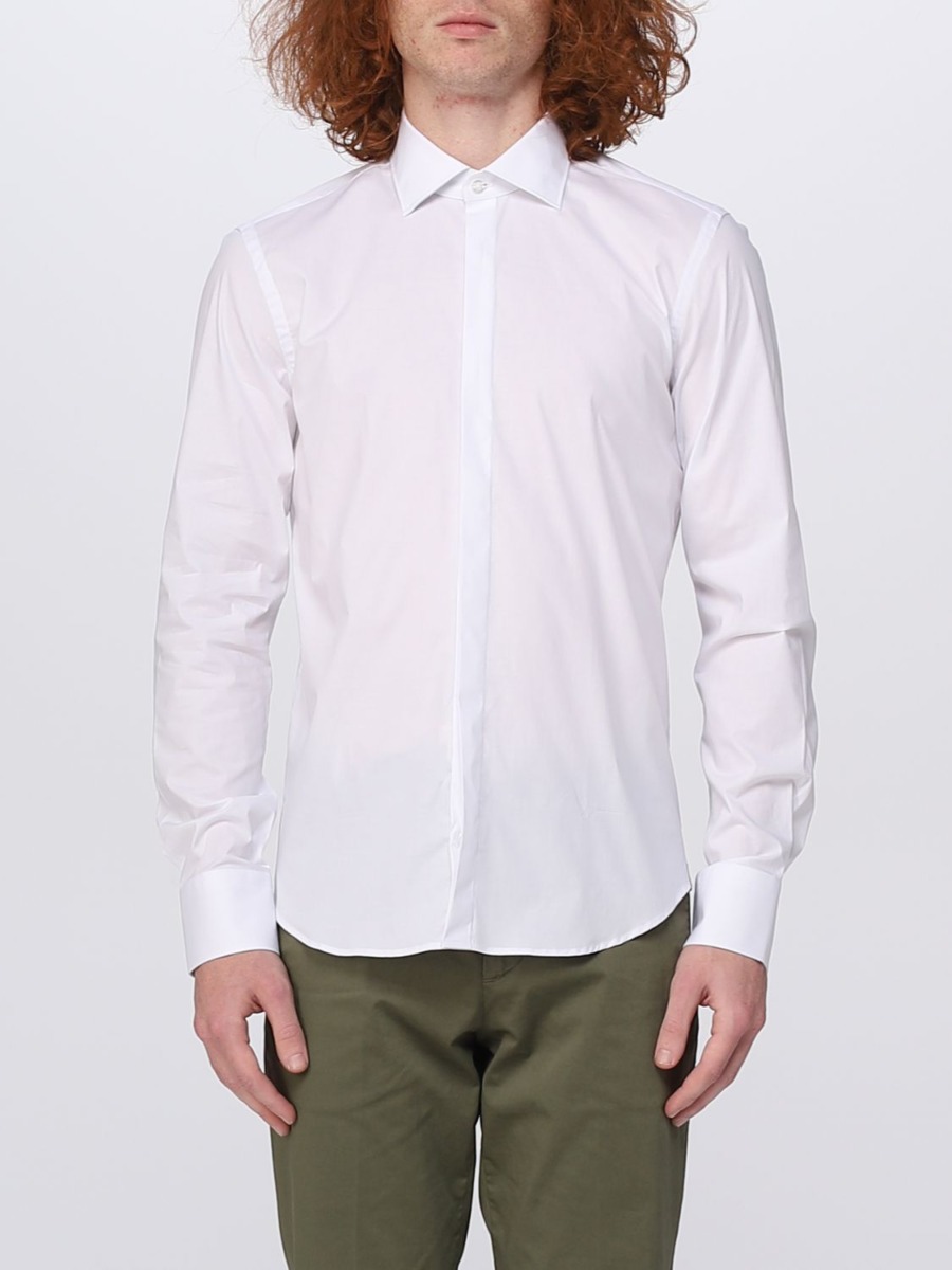 Giglio - Shirt in White for Men by Manuel Ritz GOOFASH