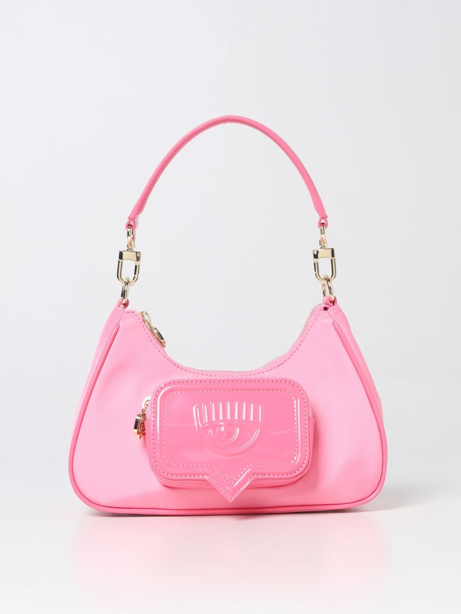 Giglio Shoulder Bag in Pink by Chiara Ferragni GOOFASH