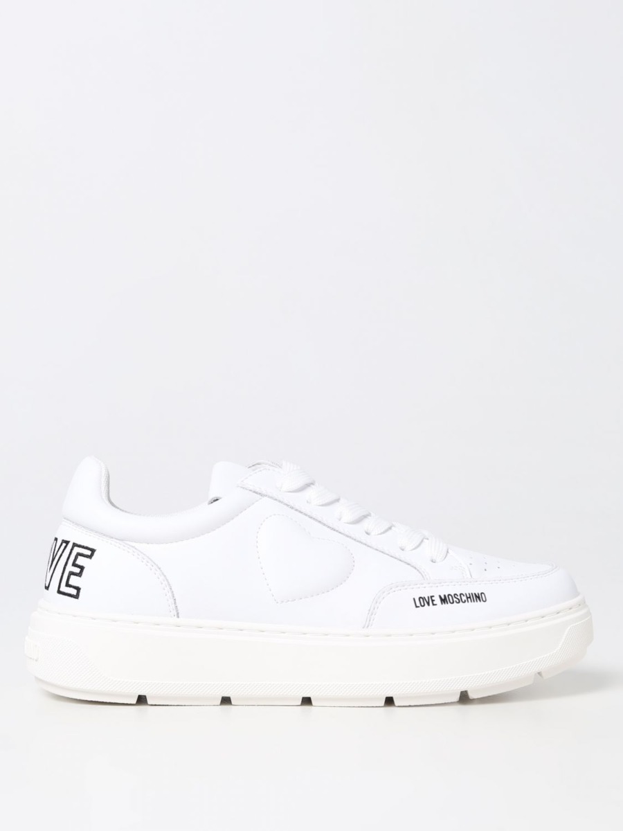 Giglio - Sneakers White - Moschino GOOFASH