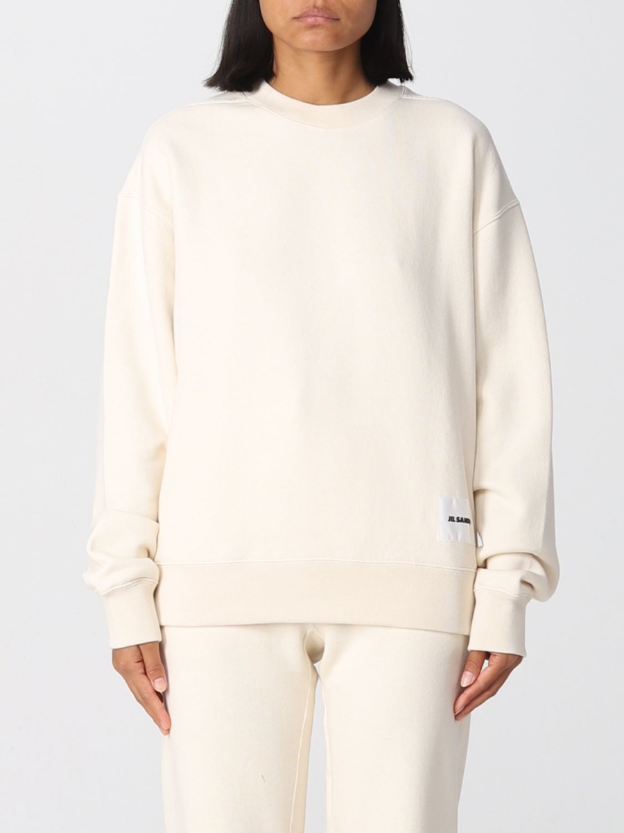 Giglio - Sweatshirt in Cream - Jil Sander - Woman GOOFASH