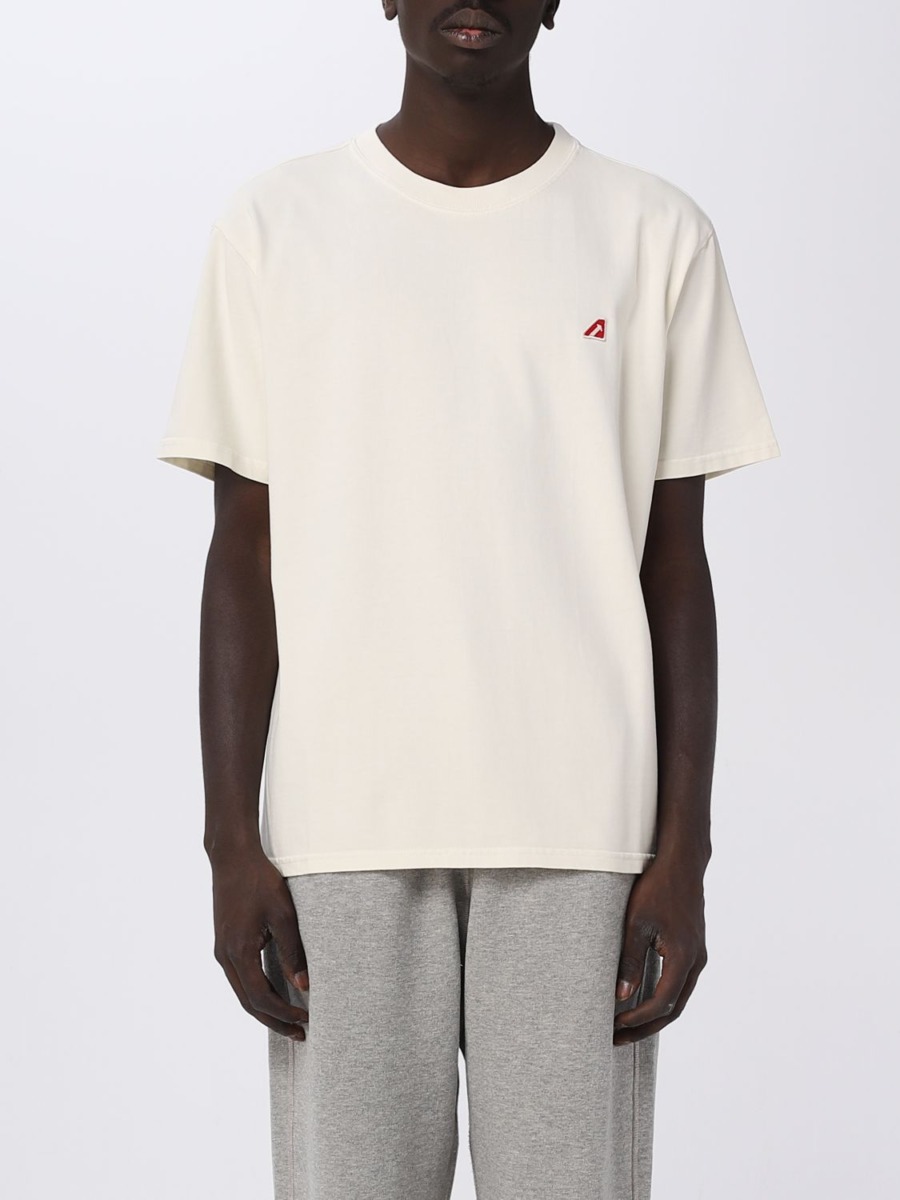 Giglio T-Shirt Cream for Man from Autry GOOFASH