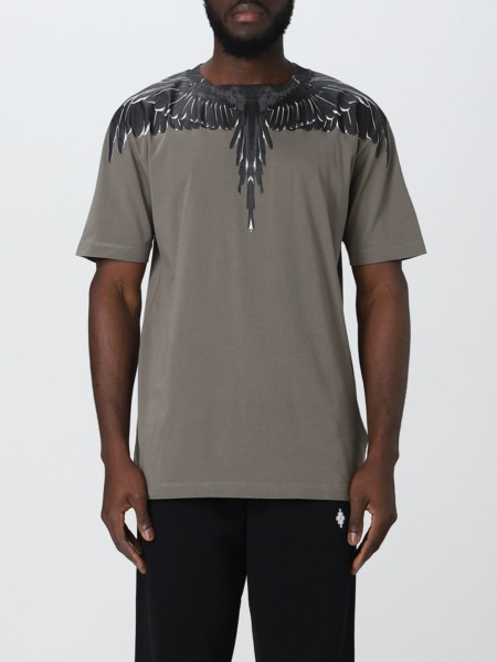 Giglio T-Shirt in Green for Man by Marcelo Burlon GOOFASH