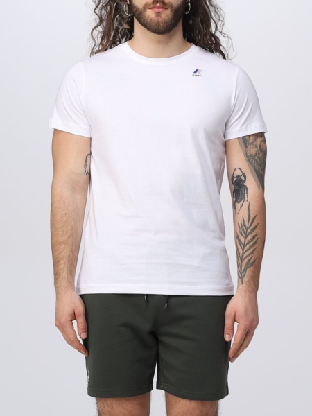 Giglio - T-Shirt in White from K-Way GOOFASH