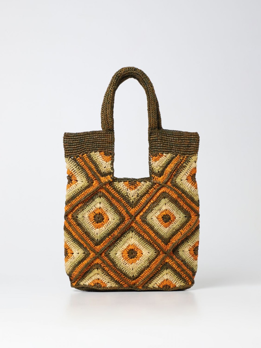 Giglio - Tote Bag Green from Made for A Woman GOOFASH