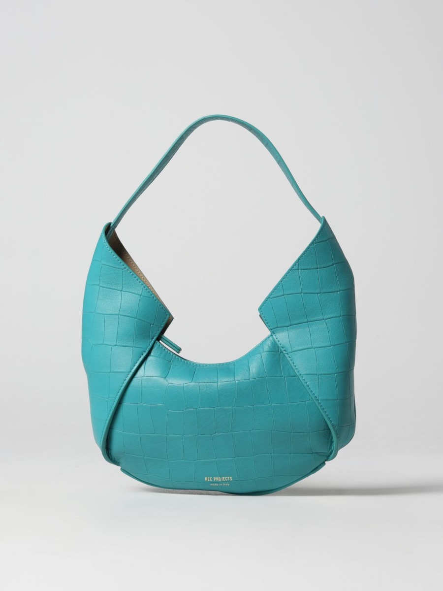 Giglio - Turquoise Women's Shoulder Bag - Ree Projects GOOFASH
