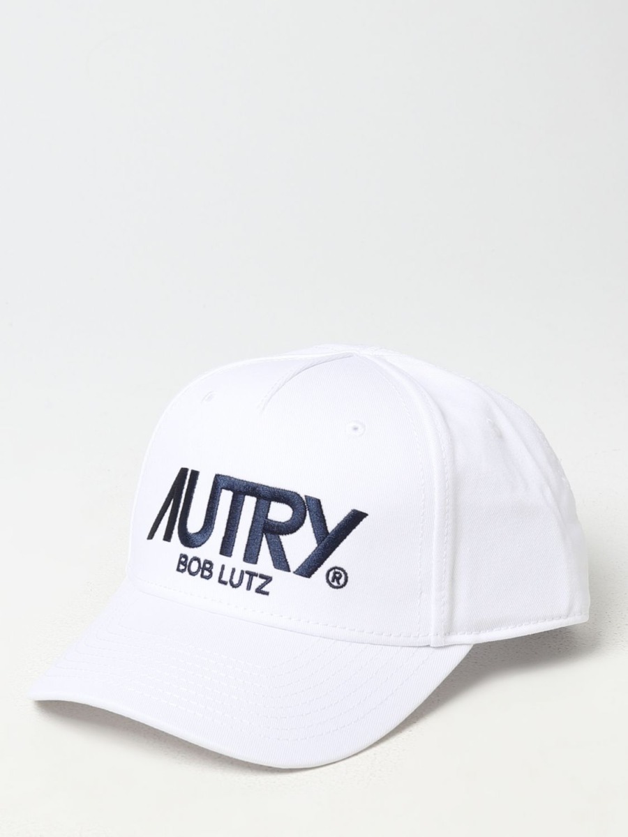 Giglio White Hat for Man from Autry GOOFASH