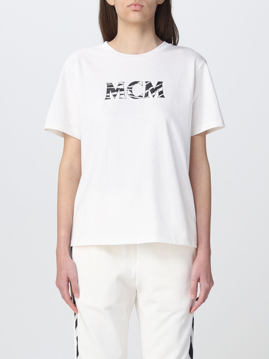 Giglio - White T-Shirt Mcm GOOFASH
