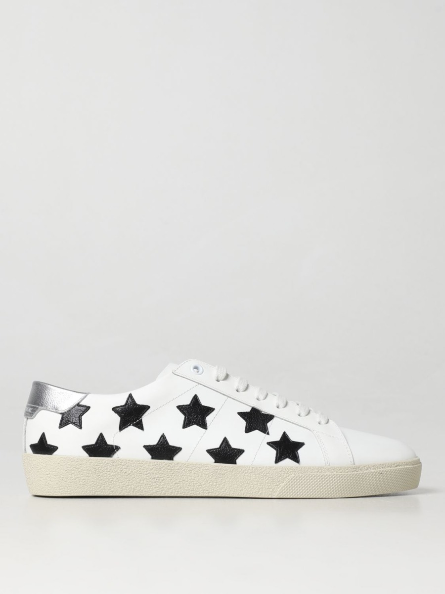 Giglio White Trainers by Saint Laurent GOOFASH