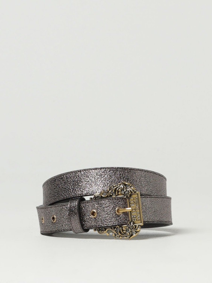 Giglio Woman Belt in Silver from Versace GOOFASH