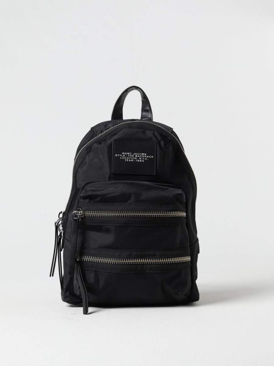 Giglio Woman Black Backpack by Marc Jacobs GOOFASH