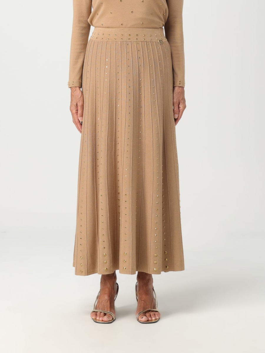 Giglio - Woman Brown Skirt GOOFASH