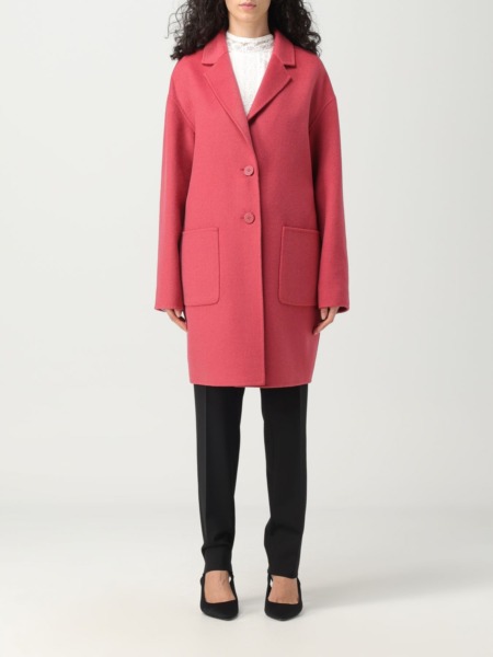 Giglio - Woman Coat Pink - Twinset GOOFASH