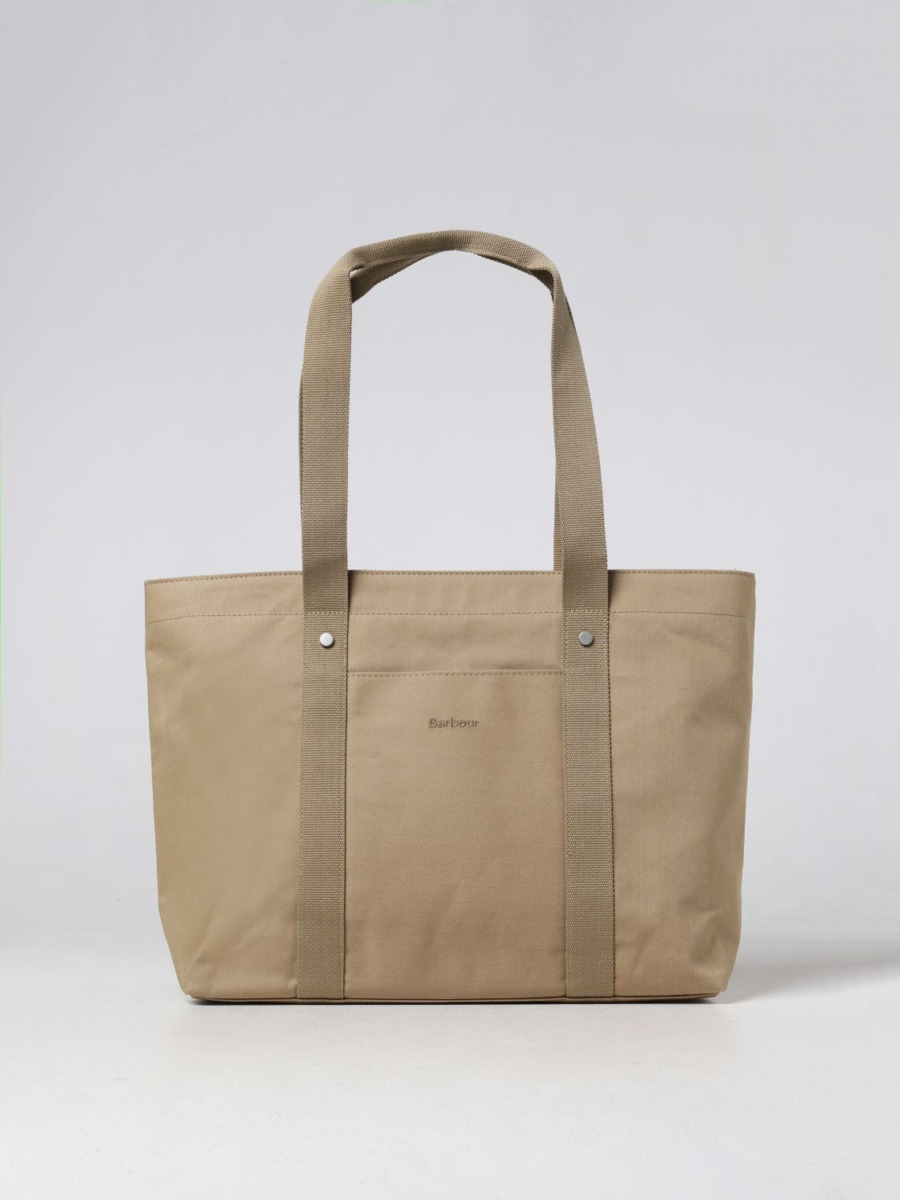 Giglio Woman Green Tote Bag from Barbour GOOFASH