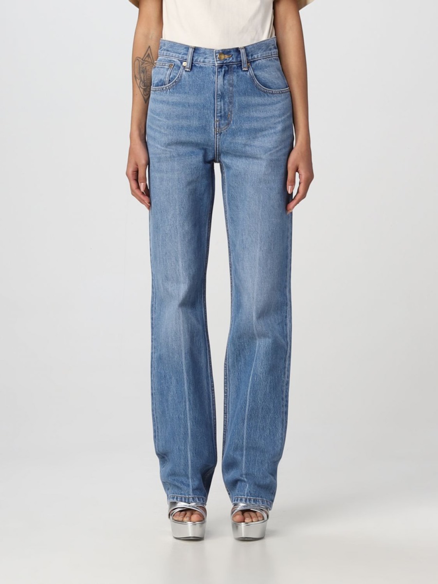 Giglio - Woman Jeans in Blue - Tory Burch GOOFASH