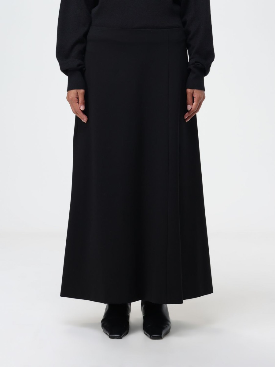 Giglio - Woman Skirt in Black from The Row GOOFASH