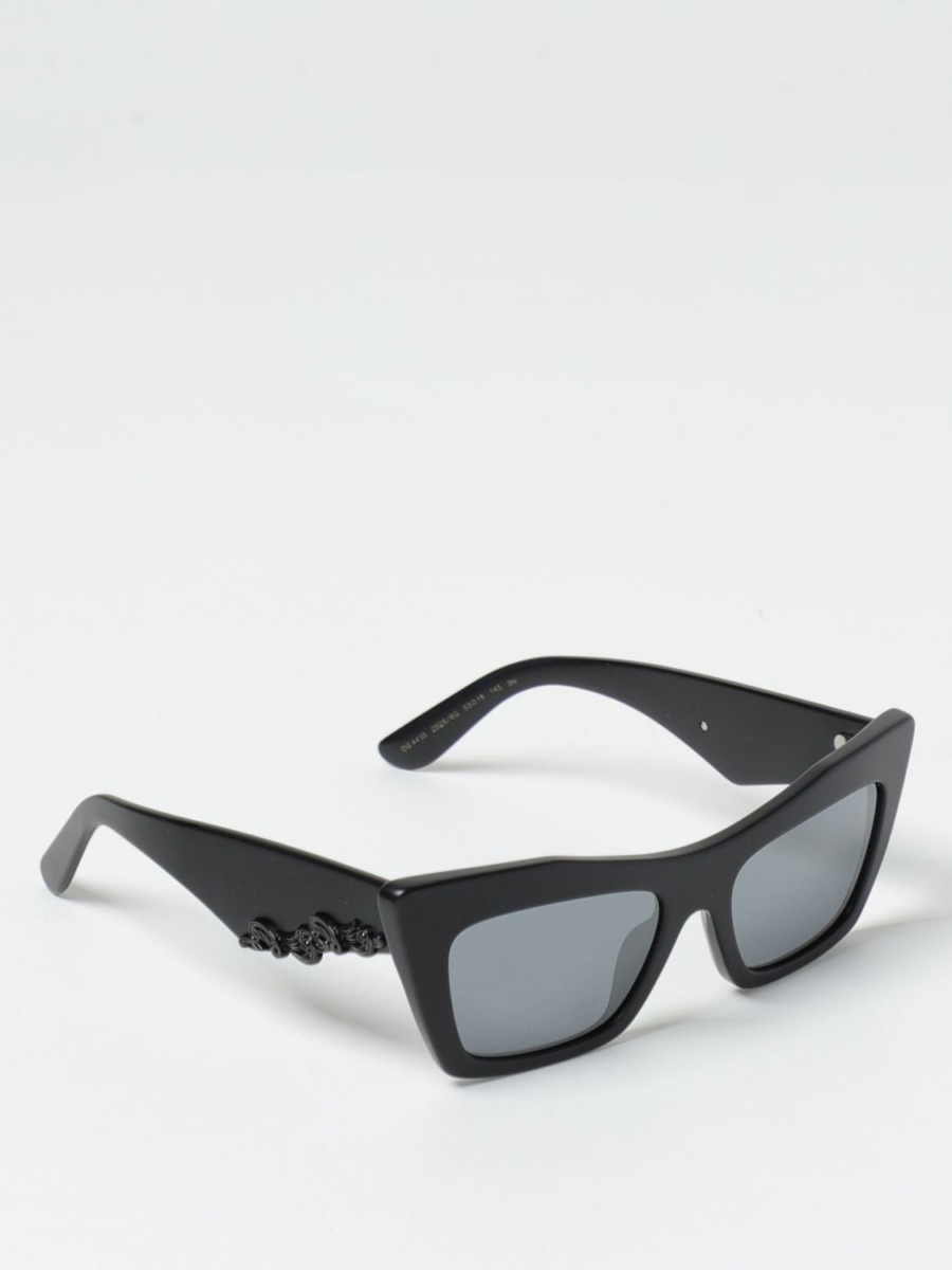 Giglio - Woman Sunglasses in Black - Dolce & Gabbana GOOFASH