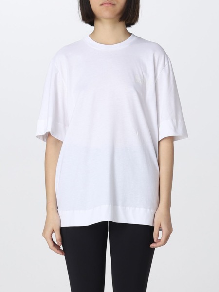 Giglio Woman T-Shirt in White from Ganni GOOFASH
