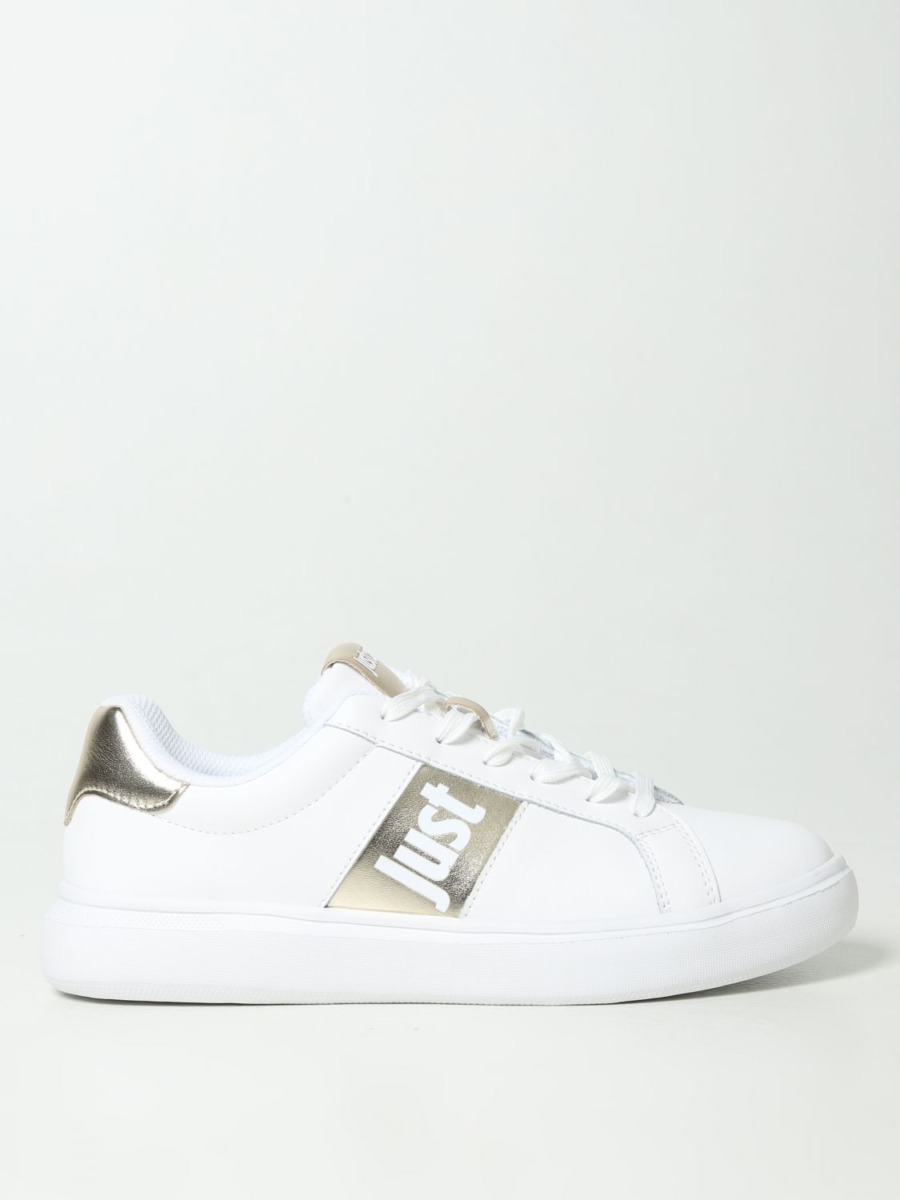 Giglio - Woman White Sneakers by Just Cavalli GOOFASH
