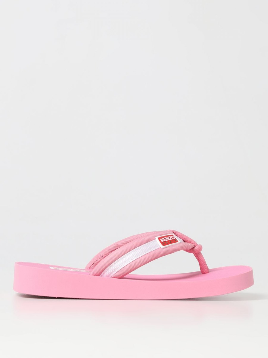 Giglio - Women Flat Sandals - Pink GOOFASH