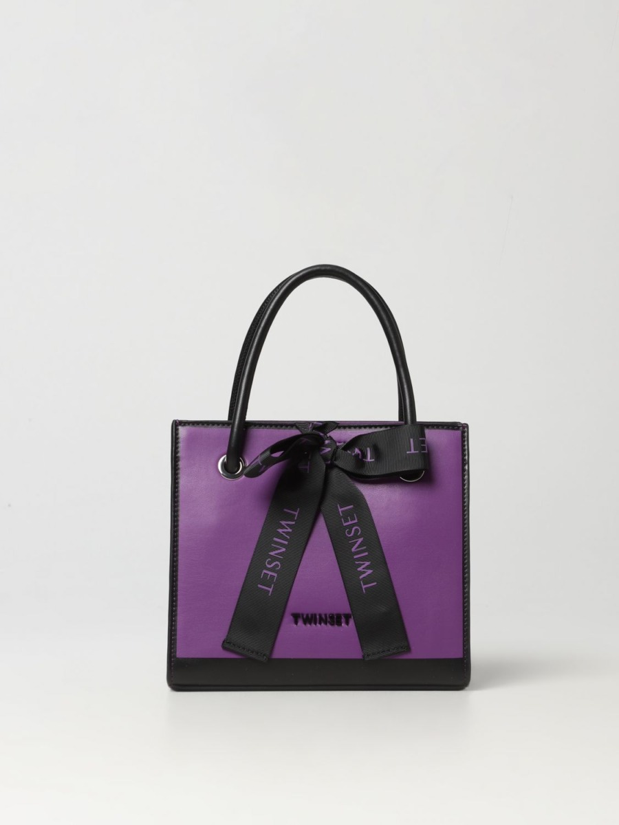 Giglio - Women Mini Bag - Purple - Twinset GOOFASH