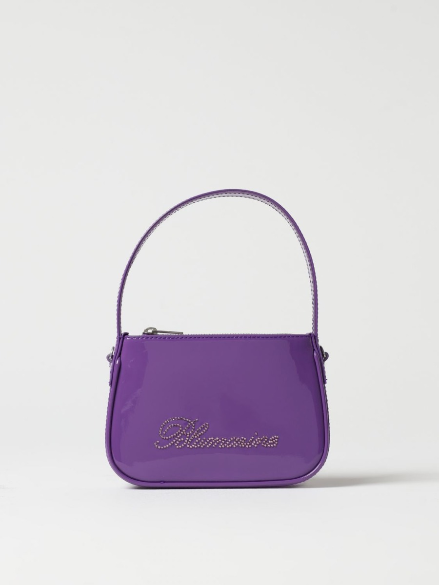 Giglio Women Mini Bag in Purple from Blumarine GOOFASH