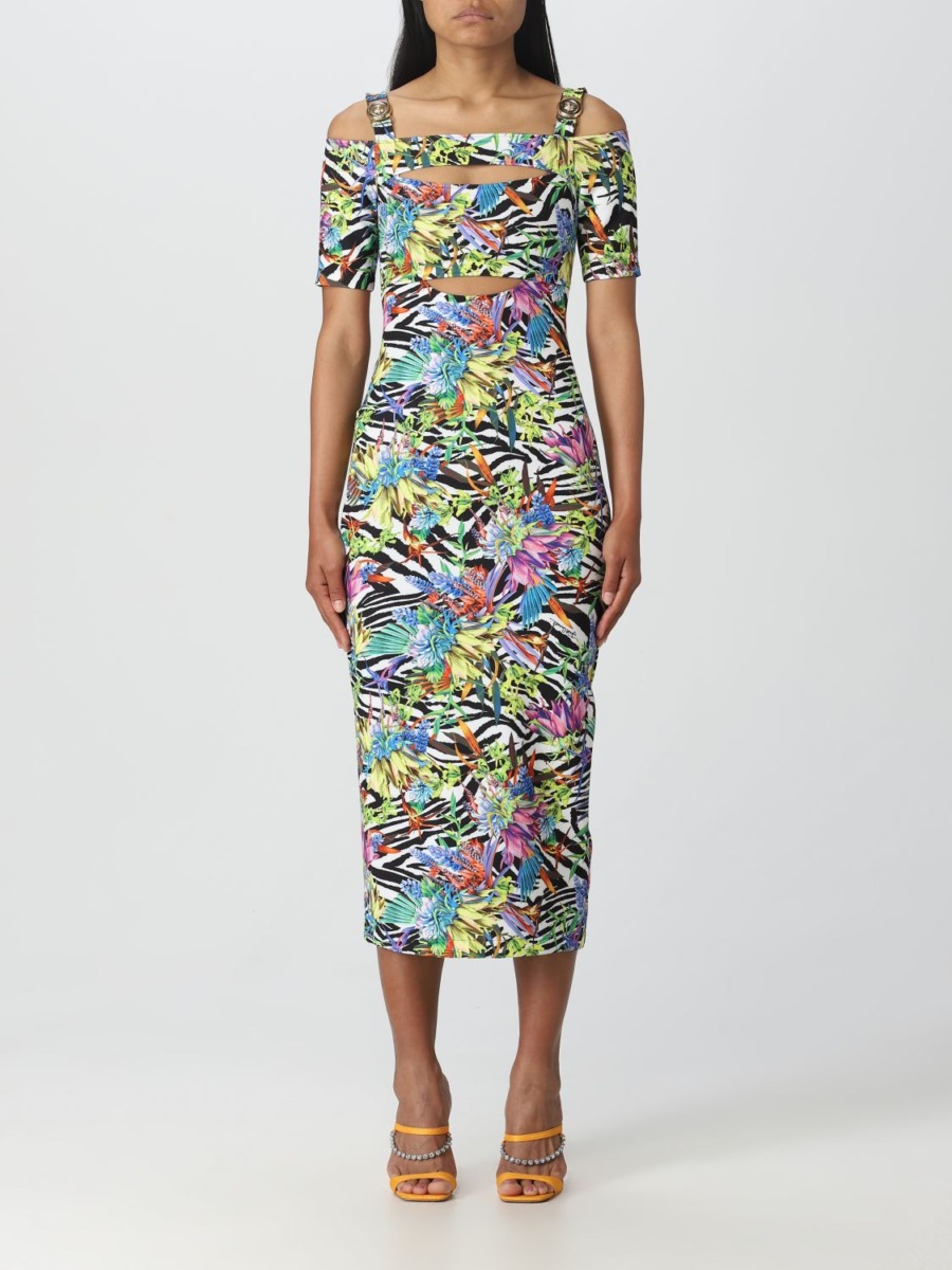 Giglio - Women Multicolor Dress by Just Cavalli GOOFASH